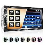 17,7 cm (6,95 Zoll) TFT LCD kapazitives Touchscreen Display mit High Definition 800 x 480 Pixel & 16:9 Breitbildformat (Widescreen)