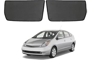 GCcv Car Window Shade For Kids Side Window Sun Shade For Prius XW20 2003-2009 Magnetic Curtain Sun UV Protection Covers For Baby Sleeping Auto Accessories,Rear-window-2PCS