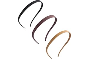 DAIUNI 3 Stück Kein Kopfschmerz Haarreif,Haarreifen für Brillenträger, Dünne Haarreifen Damen, Rutschfest mit Zähnen, Haarreif, ohne Druck