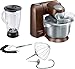 Produktbild Bosch MUMXL20C Küchenmaschine MaxxiMum (1.600 Watt, 5,4l Edelstahlschüssel, Smart dough Sensor) dark chocolate