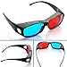 Produktbild Rot Blau Cyan NVIDIA 3D Brille Glasses Vision Anaglyphe für Kamera Film