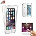 Produktbild Für iphone 5S/5 Hülle Silikon Transparent,Handyhülle für iphone SE 360 Grad Schutz Vorne Hinten Touch Case,SKYXD Beidseitiger Rundumschutz Full Body Cover Klar Clear Dünne Weich Rückseite Handy Tasche Premium Backcover für iphone 5/5S/SE - Durchsichtig