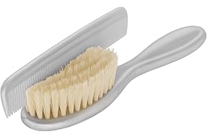 Rotho Babydesign Peine et Brosse, À partir de 0 mois, TOP, Stoney Grey (Gris), 20059 0286 01