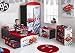 Disney Cars Toddler Bed with Underbed Storage and Shelf