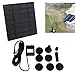 Produktbild 1,2 W Mini Solar Power DC Brushless Wasser getaucht Pumpe Garten Landschaft Brunnen Dekoration von shopidea