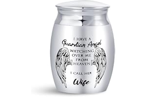 SBI Jewelry Wife Small Urn for Ashes Girlfriend Mum Grandmother Cremation Urn for Ashes Stainless Steel Memorial Keepsake Holder Funeral