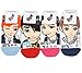 Produktbild Damen SNSD Kpop BTS Socken 4 Stück + soltreebundle Kugelschreiber (schwarz)