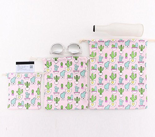 Cdet 1 Pcs Lagerung Tasche Kaktus Groß Baumwolle Strahl Mund Kordelzug Tee Geschenk Süßigkeiten Rauchen Taschen Aufbewahrungsbeutel Kosmetiktaschen Wäschesack Aufbewahrungs Tasche - 5