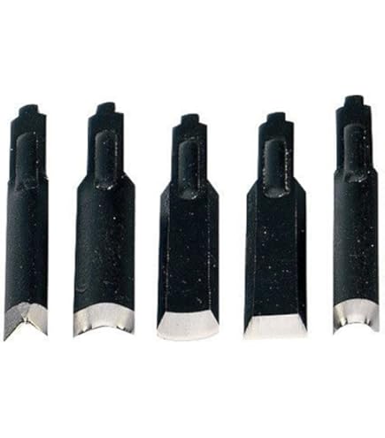 Scalpello A Motore Proxxon 50 Watt - Con 3 Lame Bi-Metallo Per Intaglio Legno, Linoleum E Restauro Mobili - Foto 6