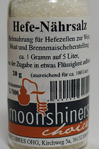 ‚MoonshinersChoice®‘ Hefenährsalz (20 g) im Glas - 2