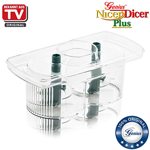 Genius Nicer Dicer Plus | inkl. Nicer Twist | 21 Teile | Obst- und Gemüseschneider | NEU - 8