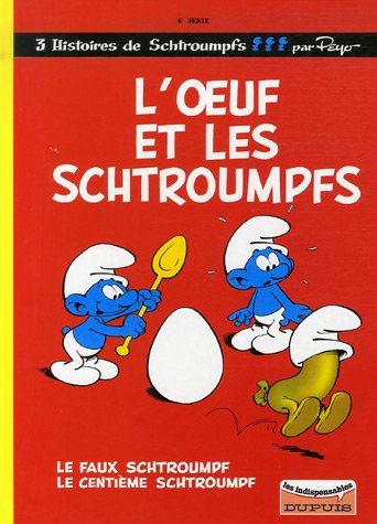 couverture de : L'oeuf et les Schtroumpfs