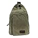 Produktbild RUIXIB Damen Herren Brusttasche Sporttasche Umhängetasche Schultertasche Rucksack Bag Wasserdicht Hüfttasche Radfahren Reisen Camping Tablet-Tasche Mode Arbeiten Täglicher Multifunktional (Schwarz)