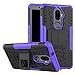 Produktbild TAITOU Lenovo Phab 2Plus Case, Awesome Armor Foldable Movie Stand Slim Cover, New Ultra Hybrid 2 In 1 Thin Anti Scratch Drop Outdoor Sport Protect Phone Case For Lenovo Phab2 Plus Purple