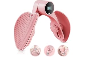 ZINUEEN Appareil de musculation pour plancher pelvien, cuisses, jambes et fesses, entraînement à domicile, pour femme et homme