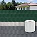 Produktbild DEMA PVC Sichtschutzstreifen 70 m x 19 cm weiß