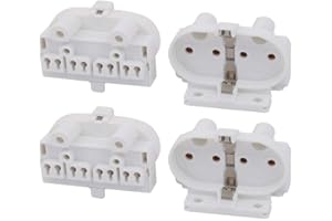 FIYA New Lon0167 4Pcs 2G11-F446 En vedette AC 500V efficacité fiable 2A H culot de lampe fluorescent support de lampe à tube PL(id:9e1 fa a2 32f)