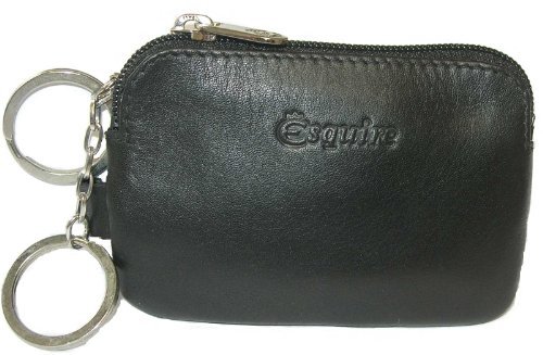 Preisvergleich Produktbild Esquire Schlüsseletui, Schlüsselmäppchen Silk schwarz