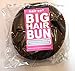 Hair-so? Massive 6 Inches Wide Big Hair Bun Extra Large Hair Doughnut Donut Bridal Wedding Hollywood Hair Style Bun Ring - Choose Colour- Brown, Black or Blonde (Brown)