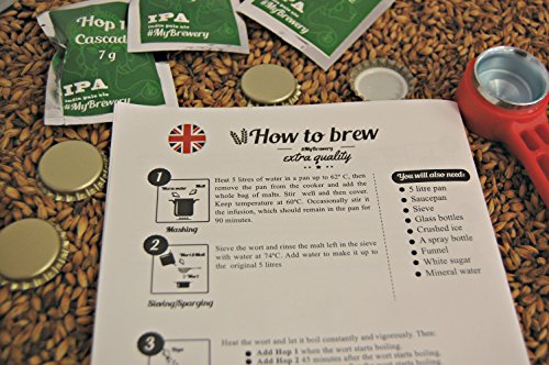 India pale ale bierbrauset für zuhause. Anleitung in Deutsch - 7