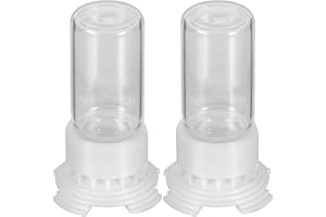 Yardwe Ant Water Feeder 2-Pack Mini Transparent Liquid Dispenser for Ant Farms Nest Hydration Easy Operation Acrylic Watering
