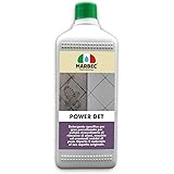 MARBEC POWER DET 1LT Detergente intensivo per la pulizia smacchiante dei pavimenti in gres porcellanato. Rimuove patine, alon