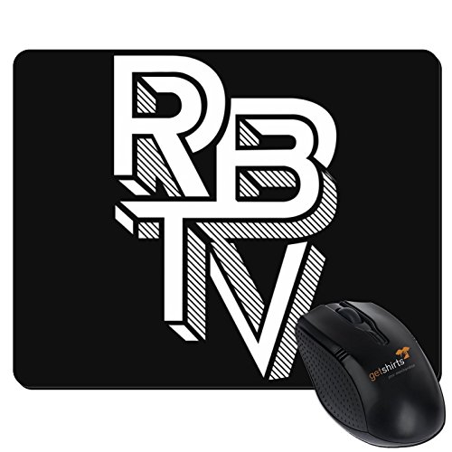 getshirts - Rocket Beans TV Official Merchandising - Mousepad - RBTV Logo s/w - schwarz uni