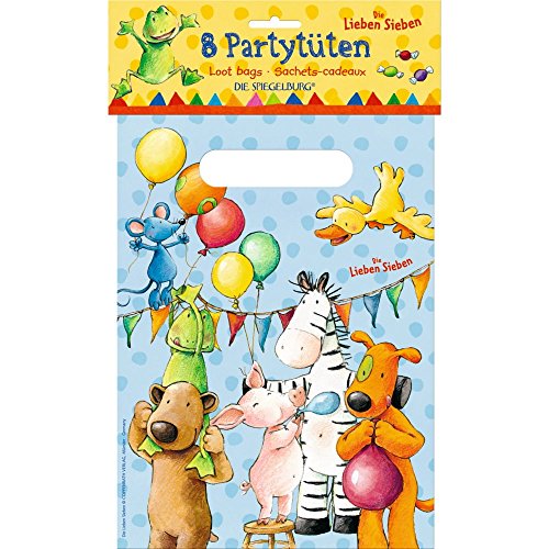 Spiegelburg 13258 Partytüten Die Lieben Sieben (8 St.) - 2