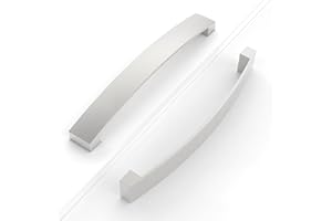 Coinkoly 10 pezzi Maniglie cucina ad arco argento Alluminio distanza foro 160 mm maniglia per porta armadio maniglia per armadio da cucina maniglia per camera da letto maniglia per casa