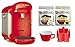 Produktbild Bosch TASSIMO Vivy 2 Bundle + Spender + Kahla Tasse + 2x TDiscs Kapseln (Rot)