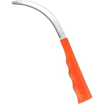 Falce Manuale Per Giardinaggio 30.5cm - In Acciaio Per Erbacce E Erba - Foto 3