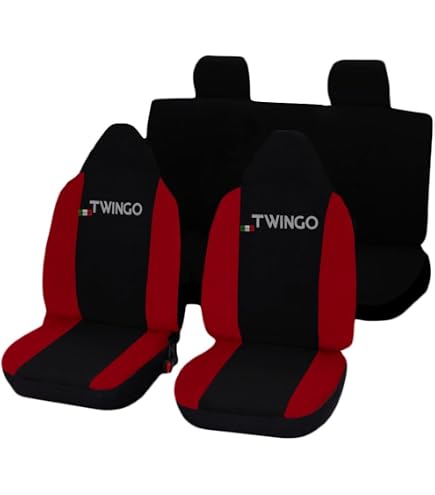 Housses De Siège Avant Pour Renault Twingo 3 (2014-2024) - Respirantes, Anti-dérapantes, 4 Saisons