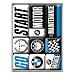 Produktbild Nostalgic-Art 83097 BMW - Motor, Magnet-Set (9teilig)