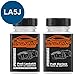 Produktbild Autolack Lackstift Set VW / Volkswagen LA5J Pacific Blue Metallic Basislack Klarlack je 50ml