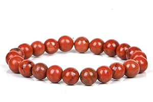 JOYASMINERALES Joyas Minerales Bracelet en Pierres Naturelles 100% Authentiques - Perles Élastiques - Confort et Élégance | Fil Coréen et Écrin à Bijou Inclus