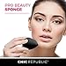 Rose Gold 10 Piece Professional Kabuki Contouring Makeup Brush Set with Taklon Synthetic Hair for Face, Cheeks and Eyes, Liquid Cream Powder Mineral Make Up, BONUS Complexion Beauty Sponge Blender