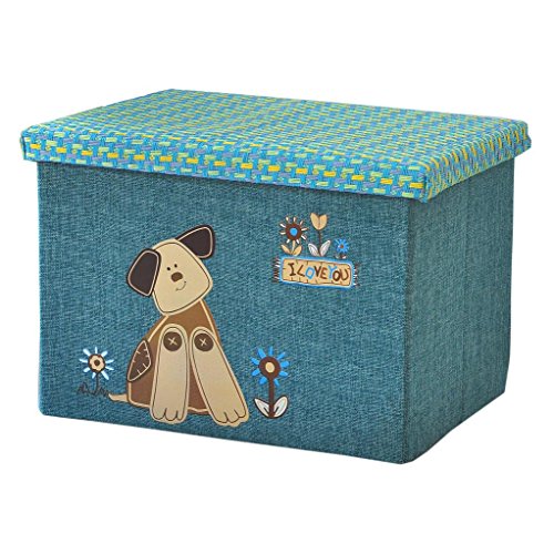 28L Foldable Storage Box Bag Clothes Blanket Closet Sweater Organizer Canvas