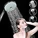 Produktbild Handbrause Brausekopf 6 Strahlarten Wassersparend Brause Duschkopf Multifunktionsduschkopf Regendusche Antikalknoppen Duschbrause, verchromt, 5 Jahre Zufriedenheitsgarantie