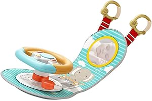 Ailan Le siège de Voiture de bébé Joue Le Volant interactif de Simulation de siège arrière