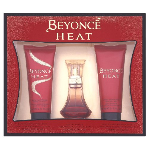 Beyonce Gift Set includes Heat Eau de Perfume 30ml/ Shower Gel 75ml/ Body Lotion 75ml