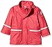 Sterntaler Unisex Baby 5651405 Rain Jacket Non-Lined Cape Short Sleeve Raincoat, Red (804), One Size (Manufacturer Size:74)