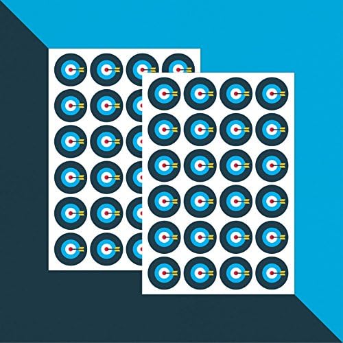 PAPERZIP - School Targets to Monitor and Track Pupil Progress – 48 Stickers for Children, Teachers, Parents