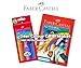 Produktbild FABER CASTELL 24er Colour GRIP Farbstifte Malset inkl. A3 Zeichenblock