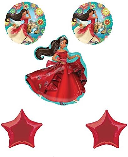 Elena of Avalor 5pk Balloon Bouquet