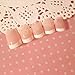 SNNplapla 24 Pcs Lady Women's French Style DIY Manicure Art Tips False Nails with Glue
