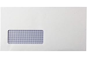 Q-Connect DL Envelopes Window Self Seal 80gsm White (1000 Pack)