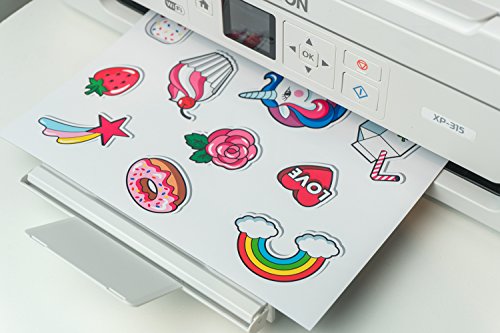 SKULLPAPER Magnetfolie weiß für alle metallischen Oberflächen – 10 Bögen A4 für Inkjet Tintenstrahldrucker - 2