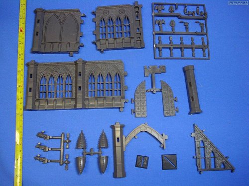 Pegasus Hobbies 4924 28mm Gothic City Building Set 1
