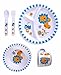 Culina Kids® Plate and Bowl Melamine Dinnerware- Lion. Set of 5