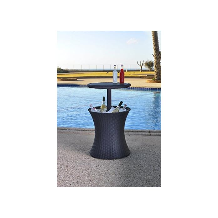 Koll Living Khlbox Beistelltisch Lisa Getrnkekhler Fr 24 Stunden Im Sommer Kalte Getrnke